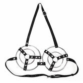 BDStyle Female Fetish Metal Ring Bra Her Fetish